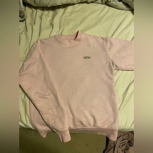 Golf Wang Pink Multi 3D logo sweater